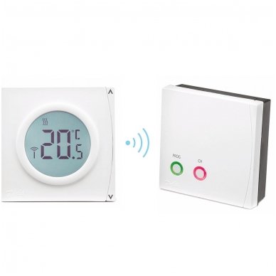 Belaidis termostatas RET2001-RF su signalo priemėju